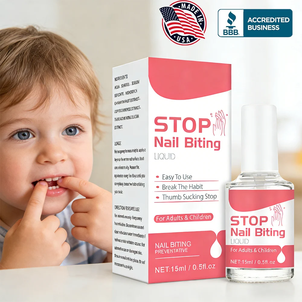 Stop Nail Biting Treatment for Kids,Clear Bitter Nail Polish to Gently Break the Habit,Safe and Healthy
Stop Nail Biting Treatment for Kids,Clear Bitter Nail Polish to Gently Break the Habit,Safe and Healthy