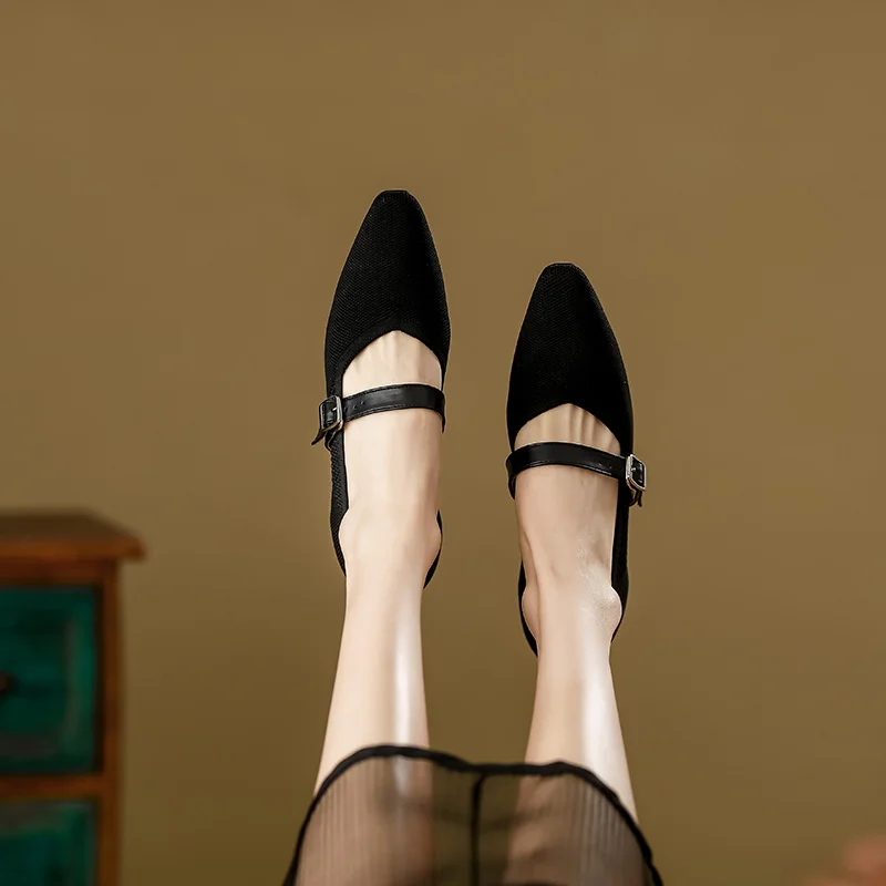 2024 Basic Women Shallow Mouth Square Toe Knitted Pumps Office Dress Party Prom Elegant Fashion Breathable Single Shoes
2024 Basic Women Shallow Mouth Square Toe Knitted Pumps Office Dress Party Prom Elegant Fashion Breathable Single Shoes