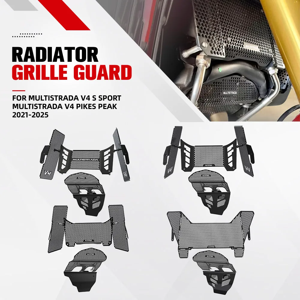 Multistrada V4 Pikes Peak Radiator Oil Cylinder Head Guard For Ducati Multistrada V4 S Sport 2021-2025 Radiator Oil Cooler Guard
Multistrada V4 Pikes Peak Radiator Oil Cylinder Head Guard For Ducati Multistrada V4 S Sport 2021-2025 Radiator Oil Cooler Guard