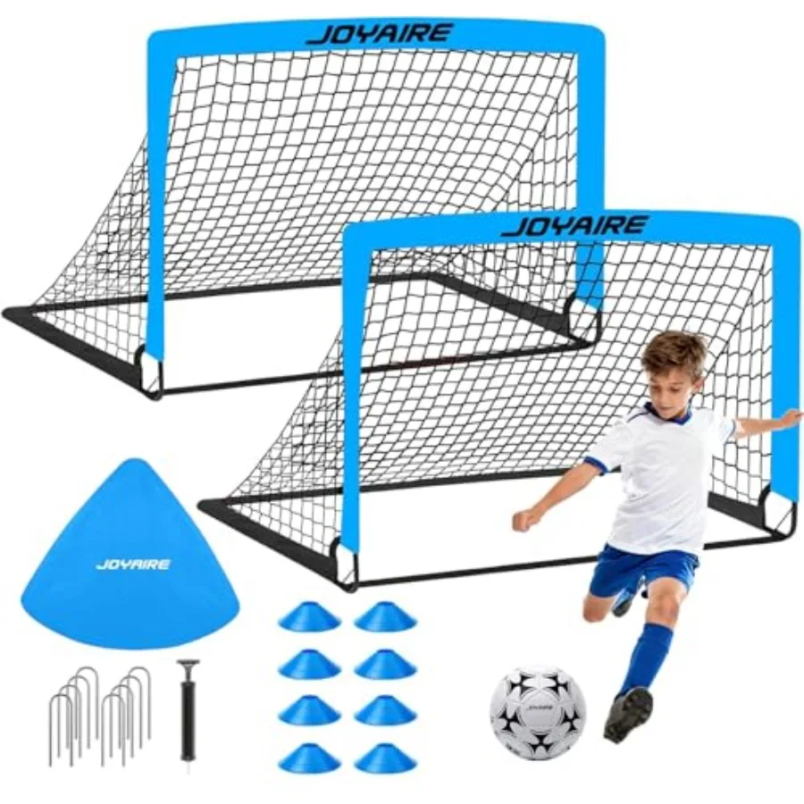 Pro-Grade Backyard Soccer Goal, Tear-Resistant 5-Layer Polyester Soccer Net and 10mm Poles for Maximum Durability, 4x3ft/6x4ft/
Pro-Grade Backyard Soccer Goal, Tear-Resistant 5-Layer Polyester Soccer Net and 10mm Poles for Maximum Durability, 4x3ft/6x4ft/