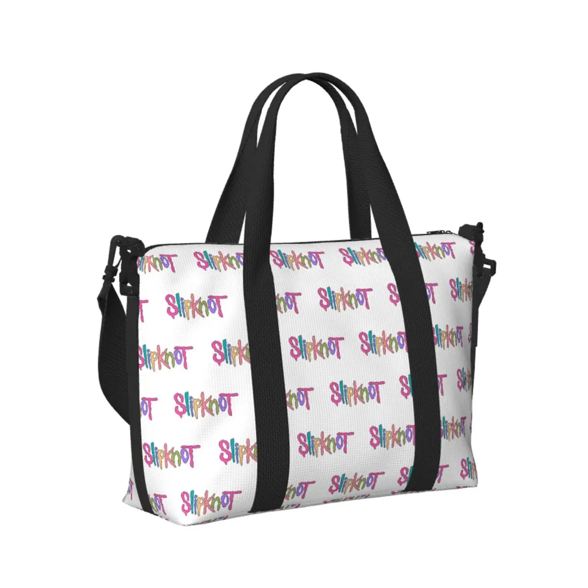 Custom S-Slipknots Merch Beach Travel Bag Large Capacity Tote Bags for Gym Sport Women Shopping Duffle Shoulder Bag
Custom S-Slipknots Merch Beach Travel Bag Large Capacity Tote Bags for Gym Sport Women Shopping Duffle Shoulder Bag