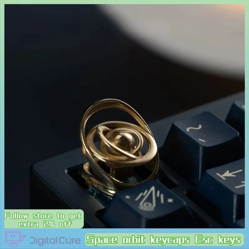 Персонализированные клавиши космической орбиты, клавиши Esc, 1 шт., перекрестная ось, оригинальная металлическая механическая клавиатура, клавиши, периферийные клавиши
Персонализированные клавиши космической орбиты, клавиши Esc, 1 шт., перекрестная ось, оригинальная металлическая механическая клавиатура, клавиши, периферийные клавиши