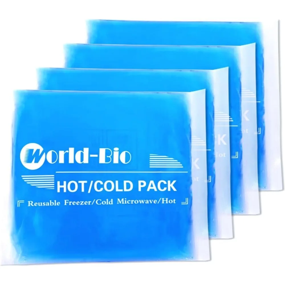 Flexible Reusable Hot Cold Gel Packs for Injuries Joint Muscle Pain Swelling Surgery Recovery Face Head Wrist Ankle Foot
Flexible Reusable Hot Cold Gel Packs for Injuries Joint Muscle Pain Swelling Surgery Recovery Face Head Wrist Ankle Foot