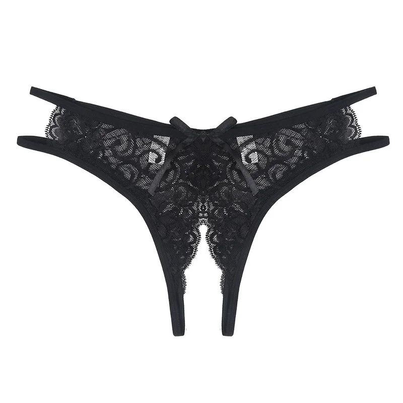 Sexy Lingerie Women's Panties Crotch Opening Transparent G-strings Thongs Solid Bowknot Underwear for Ladies Women Lace Pantys
Sexy Lingerie Women's Panties Crotch Opening Transparent G-strings Thongs Solid Bowknot Underwear for Ladies Women Lace Pantys