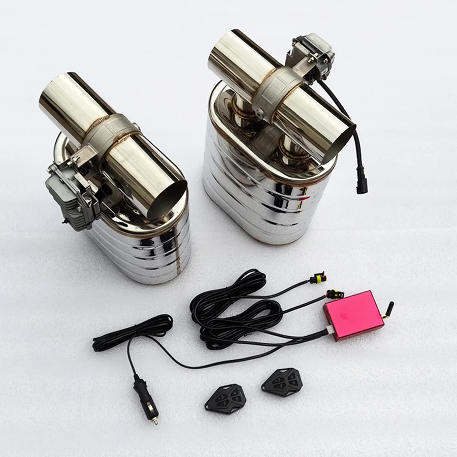 Car Muffler Sound Change Two Pieces Electric Valves S304 1 Inlet To 1 Outlet Remote Control Waterproof
Car Muffler Sound Change Two Pieces Electric Valves S304 1 Inlet To 1 Outlet Remote Control Waterproof