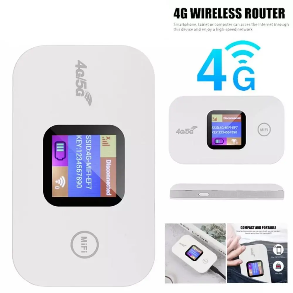 Разблокированные беспроводные Wi-Fi-маршрутизаторы со слотом для SIM-карты Маленький мобильный широкополосный ЖК-дисплей MIFI Точка доступа Сильный сигнал Повторитель сигнала Wi-Fi
Разблокированные беспроводные Wi-Fi-маршрутизаторы со слотом для SIM-карты Маленький мобильный широкополосный ЖК-дисплей MIFI Точка доступа Сильный сигнал Повторитель сигнала Wi-Fi