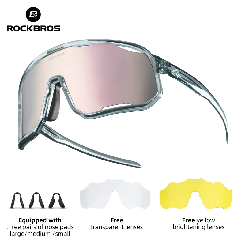 ROCKBROS Cycling Glasses Goggles Polarized/Photochromic Sunglasses Sport Big frame Eyewear UV400 Sun Protection with 2 Lens
ROCKBROS Cycling Glasses Goggles Polarized/Photochromic Sunglasses Sport Big frame Eyewear UV400 Sun Protection with 2 Lens