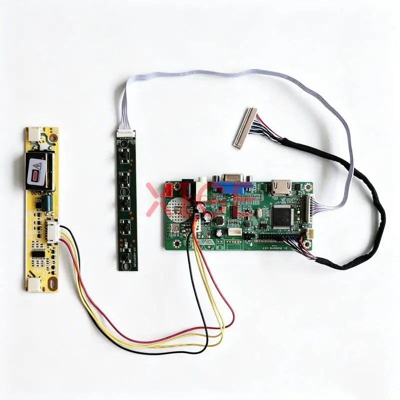 For QD15TL08 B154EW03 TX39D80VC1GAA N154I4 Monitor Controller Drive Board DIY Kit 1280*800 LVDS 30-Pin 1280x800 HDMI+VGA 2-CCFL
For QD15TL08 B154EW03 TX39D80VC1GAA N154I4 Monitor Controller Drive Board DIY Kit 1280*800 LVDS 30-Pin 1280x800 HDMI+VGA 2-CCFL