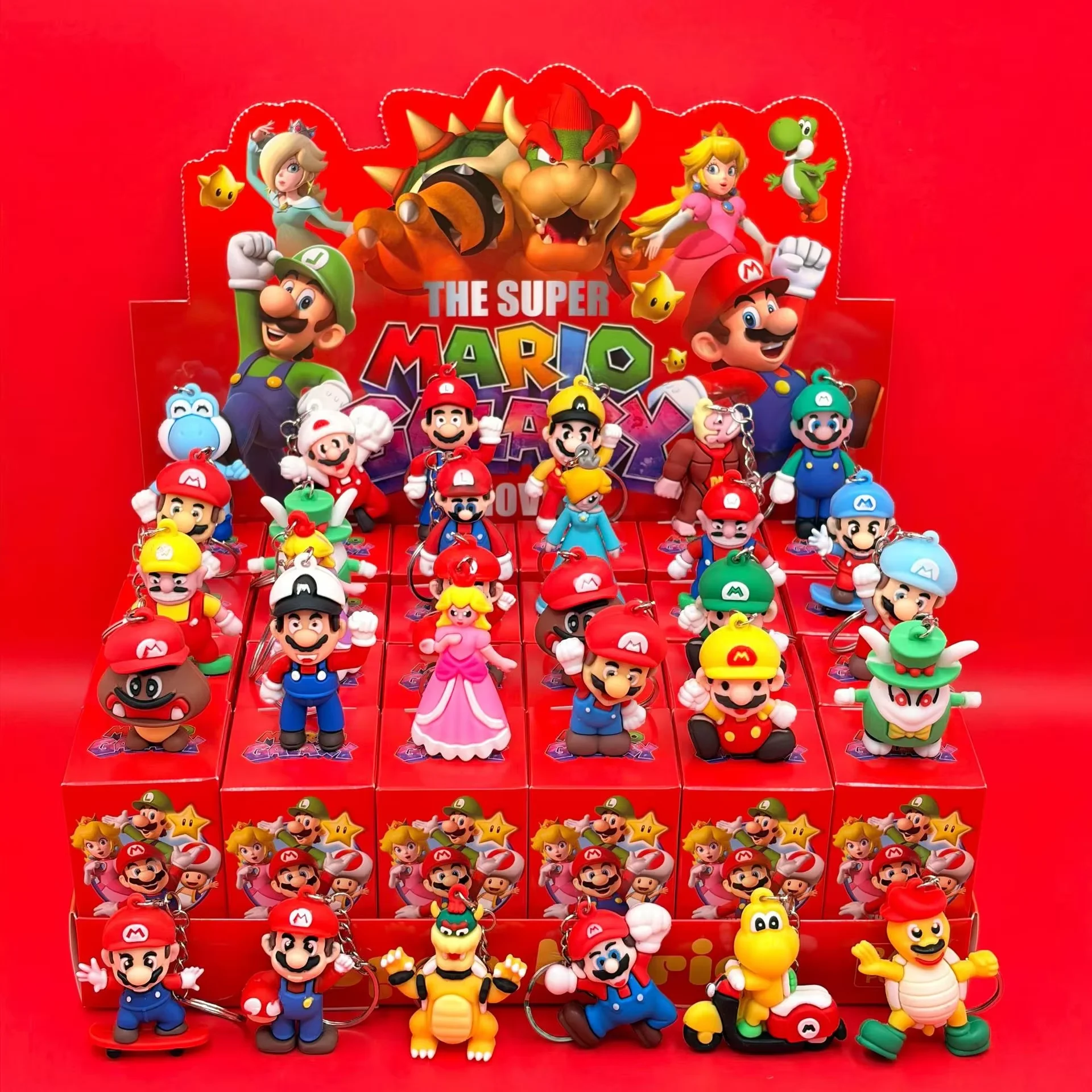 24pcs New Super Mario Blind Box Keychain Silicone Blind Box Bag Pendant Kawaii Toy Car Keychain Ornament Gift
24pcs New Super Mario Blind Box Keychain Silicone Blind Box Bag Pendant Kawaii Toy Car Keychain Ornament Gift