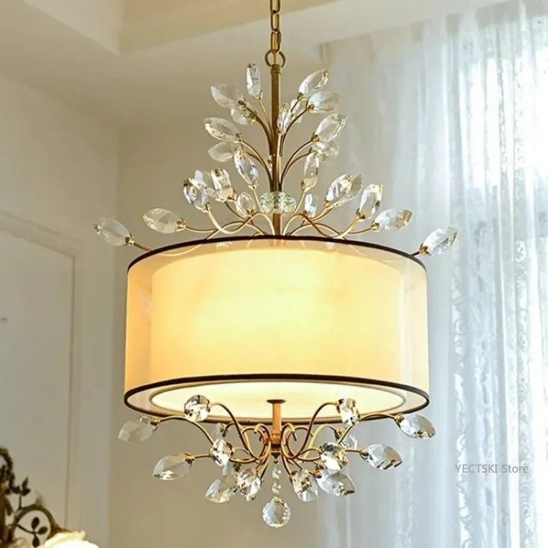 GHEUVNJ Vintage and Warm French Creative Study Room Restaurant Rural Style Personalized Crystal Fabric Pendant Light
GHEUVNJ Vintage and Warm French Creative Study Room Restaurant Rural Style Personalized Crystal Fabric Pendant Light