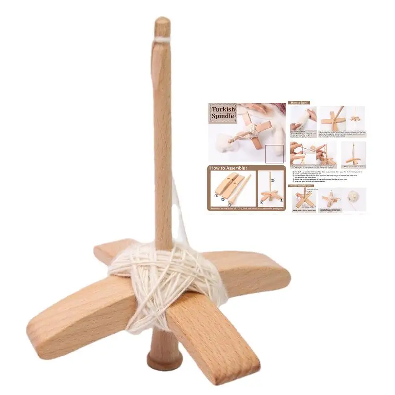 Yarn Spindle Weaving Making Spinner Multifunctional Turkish Wooden Drop Spindle For Yarn Weaving Wool Handcraft Crocheting 
Yarn Spindle Weaving Making Spinner Multifunctional Turkish Wooden Drop Spindle For Yarn Weaving Wool Handcraft Crocheting