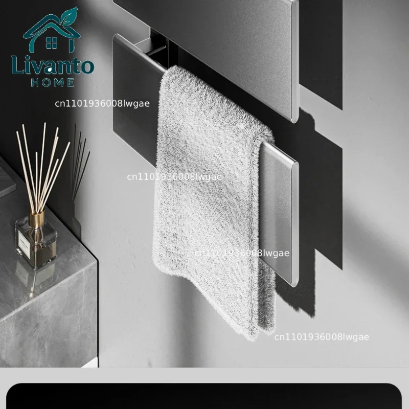 Electric Towel Rack Bathroom Household Smart Drying Sterilization, No Punching Electric Bathroom Heating Towel Drying Rack
Electric Towel Rack Bathroom Household Smart Drying Sterilization, No Punching Electric Bathroom Heating Towel Drying Rack