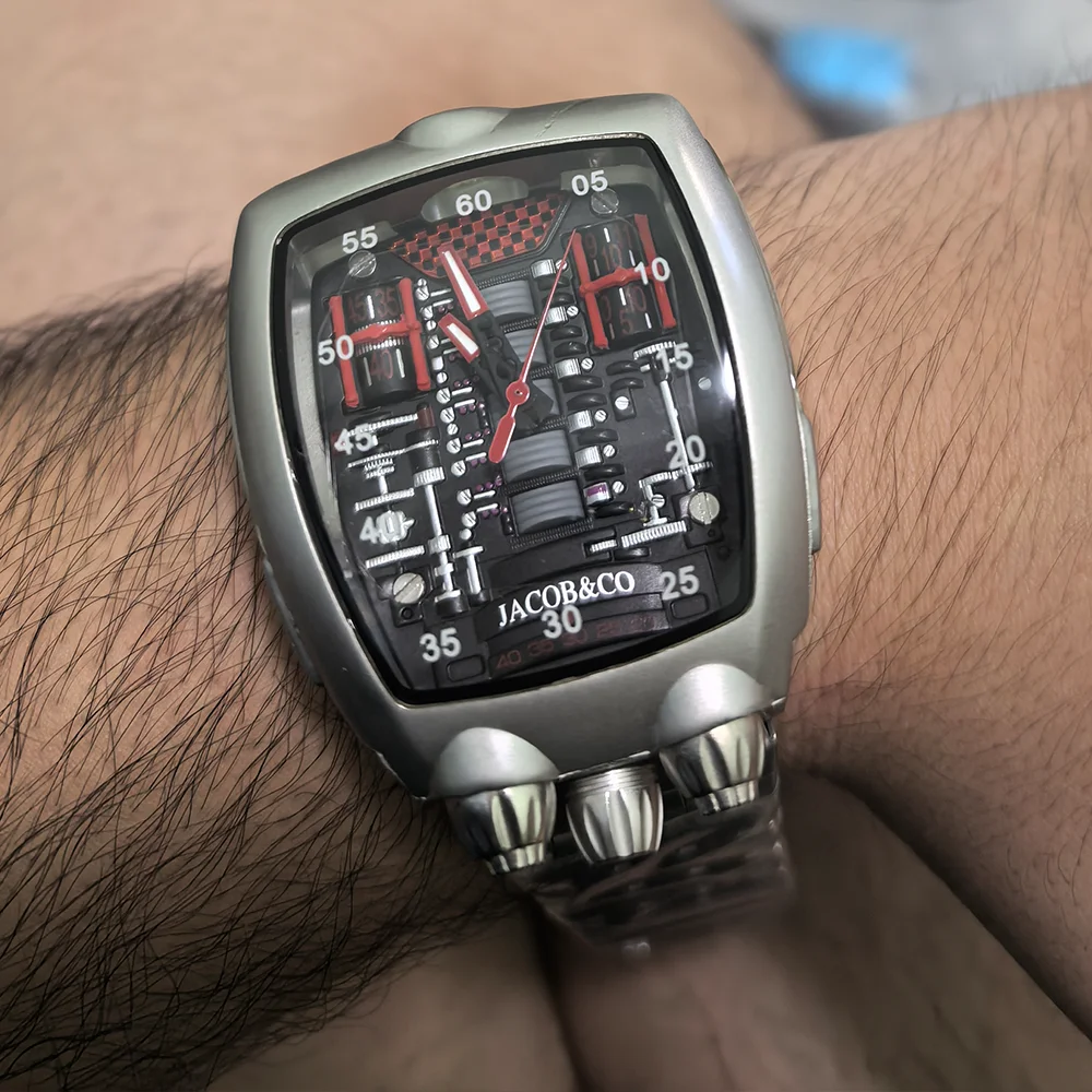 2025 Very Nice Full Steel Jacob & Co Original Brand Watches For Mens Special Dial Multifunction Watch High Quality AAA Clock
2025 Very Nice Full Steel Jacob & Co Original Brand Watches For Mens Special Dial Multifunction Watch High Quality AAA Clock