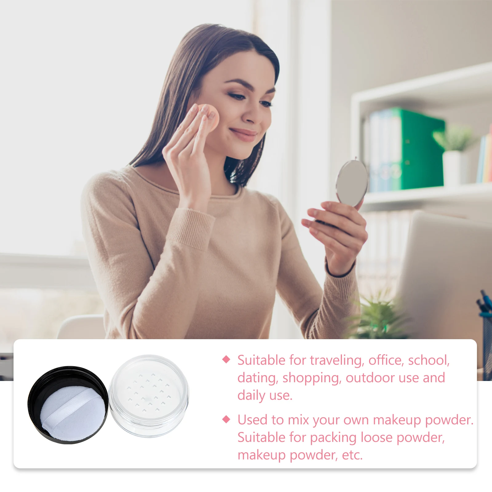 4 Sets Powder Box ABS Plastic Anti Leakage Empty Makeup Box Containers Portable Travel Use Makeup Accessories
4 Sets Powder Box ABS Plastic Anti Leakage Empty Makeup Box Containers Portable Travel Use Makeup Accessories