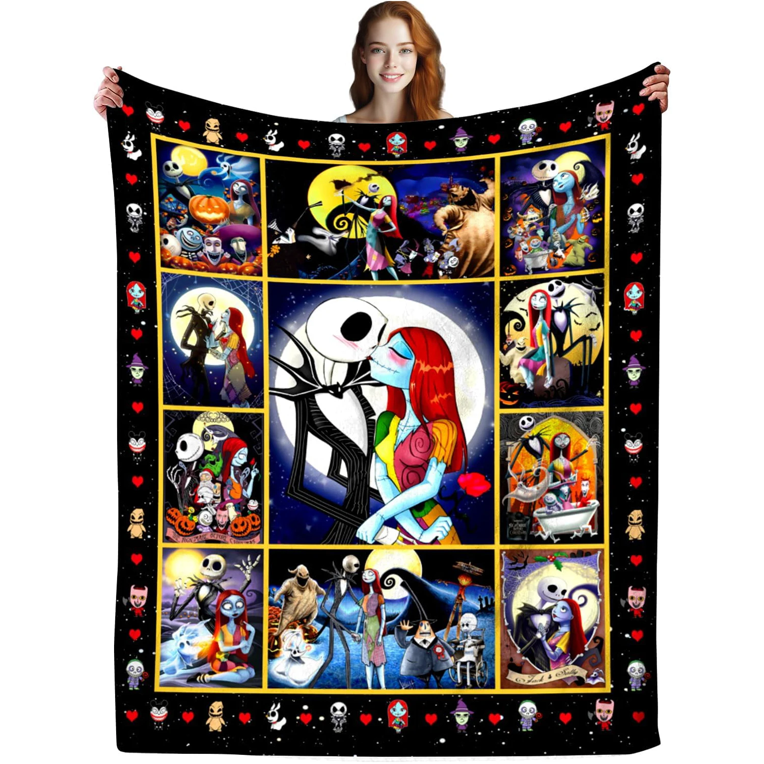 Christmas blanket, soft anime blanket, warm home decoration, sofa gifts, bedding for children and adults all season
Christmas blanket, soft anime blanket, warm home decoration, sofa gifts, bedding for children and adults all season