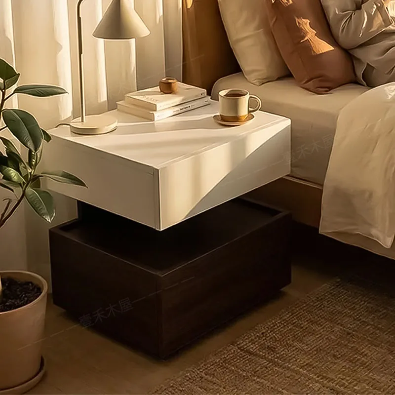 Simple Vanity Bedside Table Decor Trendy Korean Unique Storage Bedroom Nightstand Comfortable Corner Muebles Hotel Furniture
Simple Vanity Bedside Table Decor Trendy Korean Unique Storage Bedroom Nightstand Comfortable Corner Muebles Hotel Furniture