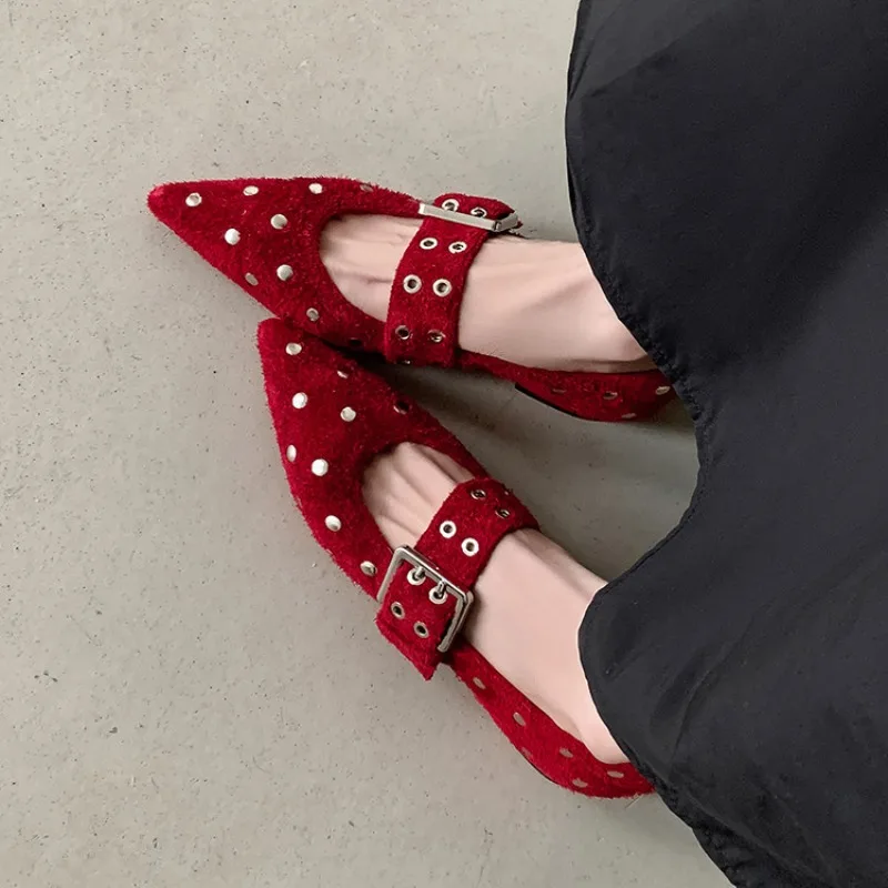 Cowhide Mary Jane Shoes Women Autumn Leather Belt Buckle Women Shoes
Cowhide Mary Jane Shoes Women Autumn Leather Belt Buckle Women Shoes