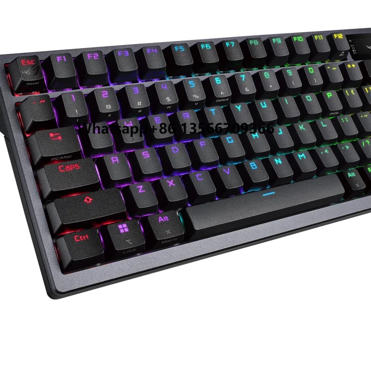 New ROG AZOTH 87 Key Gaming Keyboard Wireless Keyboard Mechanical Gaming RGB Keyboard
New ROG AZOTH 87 Key Gaming Keyboard Wireless Keyboard Mechanical Gaming RGB Keyboard