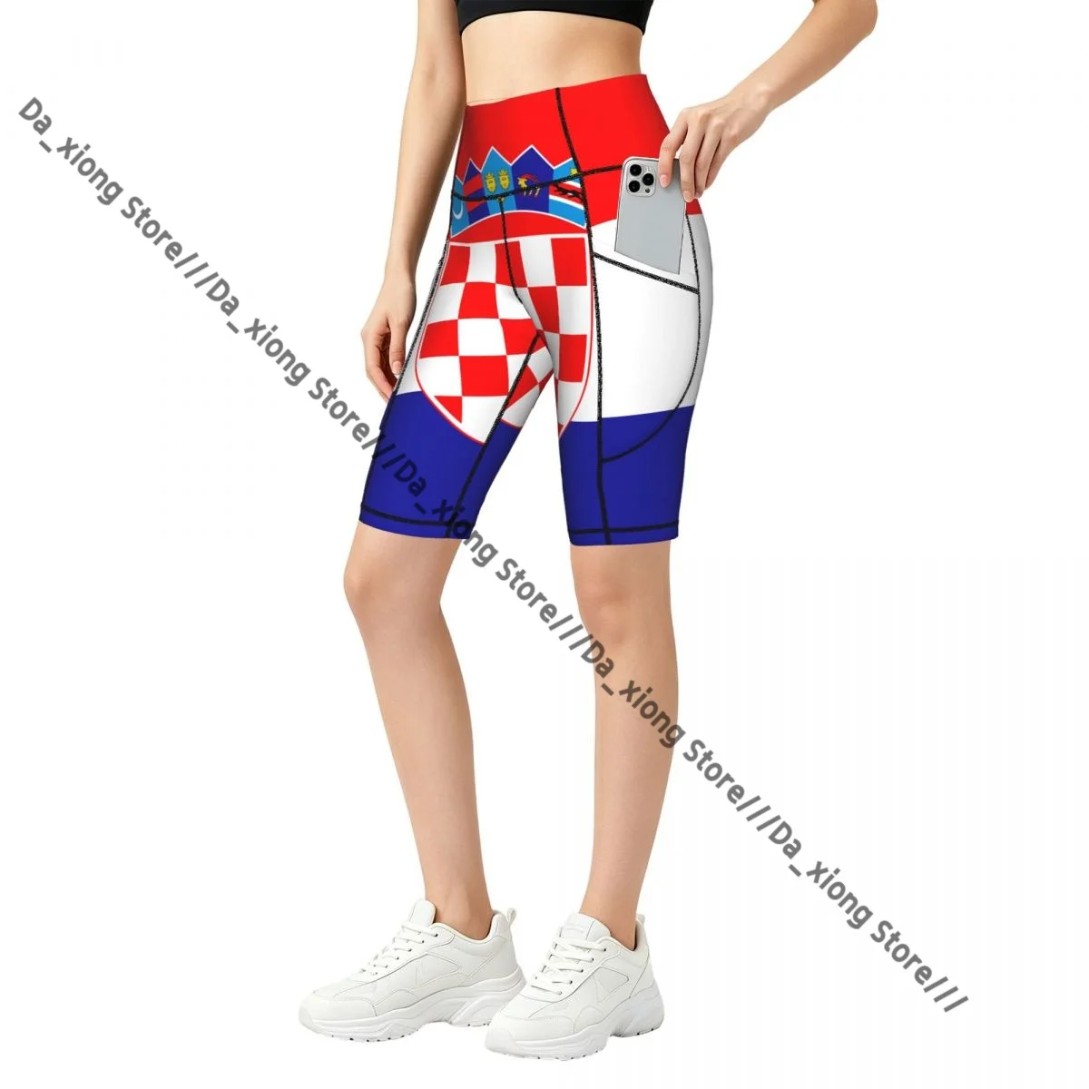 Elastic Waist Yoga Shorts Croatia Flag Women Soft Athletic Training Casual Bottoms
Elastic Waist Yoga Shorts Croatia Flag Women Soft Athletic Training Casual Bottoms