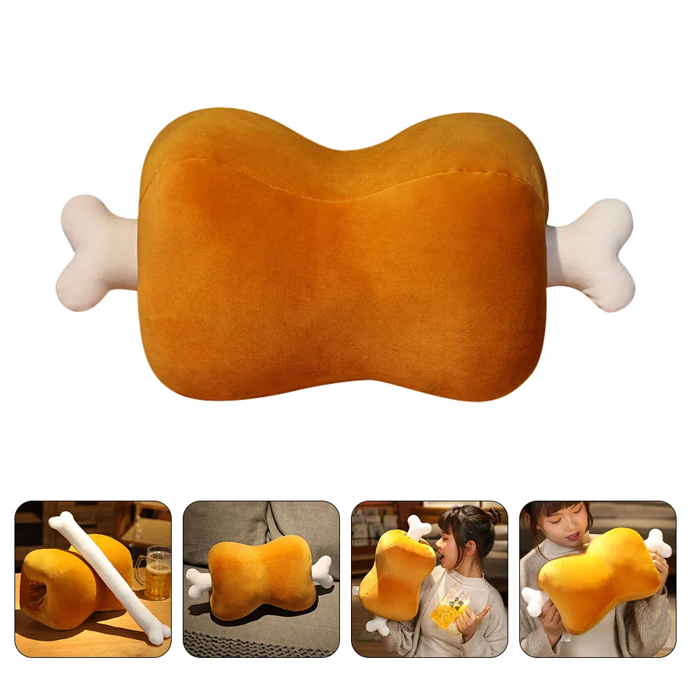 Creative Meat and Bone Pillow Decorative Stuffed Cushion Decoration Toy Cartoon Simulation Pp Cotton Girl Gift
Creative Meat and Bone Pillow Decorative Stuffed Cushion Decoration Toy Cartoon Simulation Pp Cotton Girl Gift