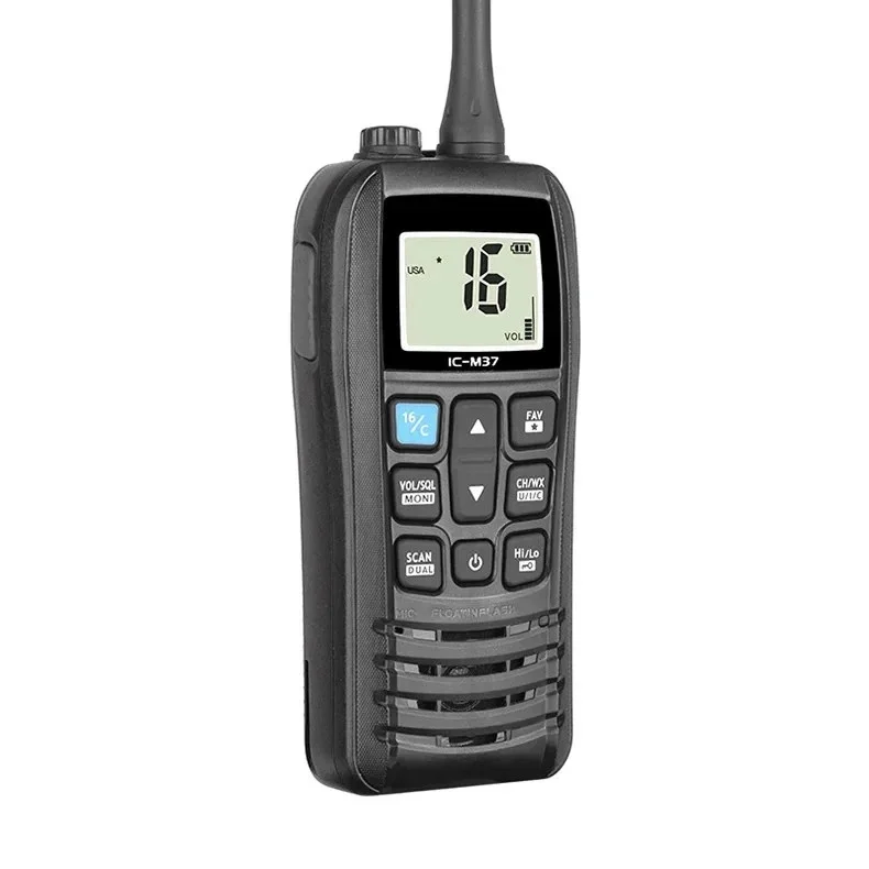 IC-M37 VHF Transceiver Handheld Marine Transceiver Ship Walkie Talkie VHF Radio
IC-M37 VHF Transceiver Handheld Marine Transceiver Ship Walkie Talkie VHF Radio