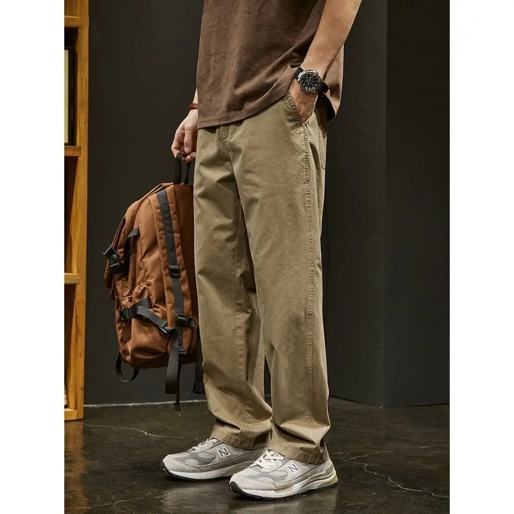 New Casual Pants for Men Spring and Autumn American High Street Straight Wide-leg Loose Work
New Casual Pants for Men Spring and Autumn American High Street Straight Wide-leg Loose Work