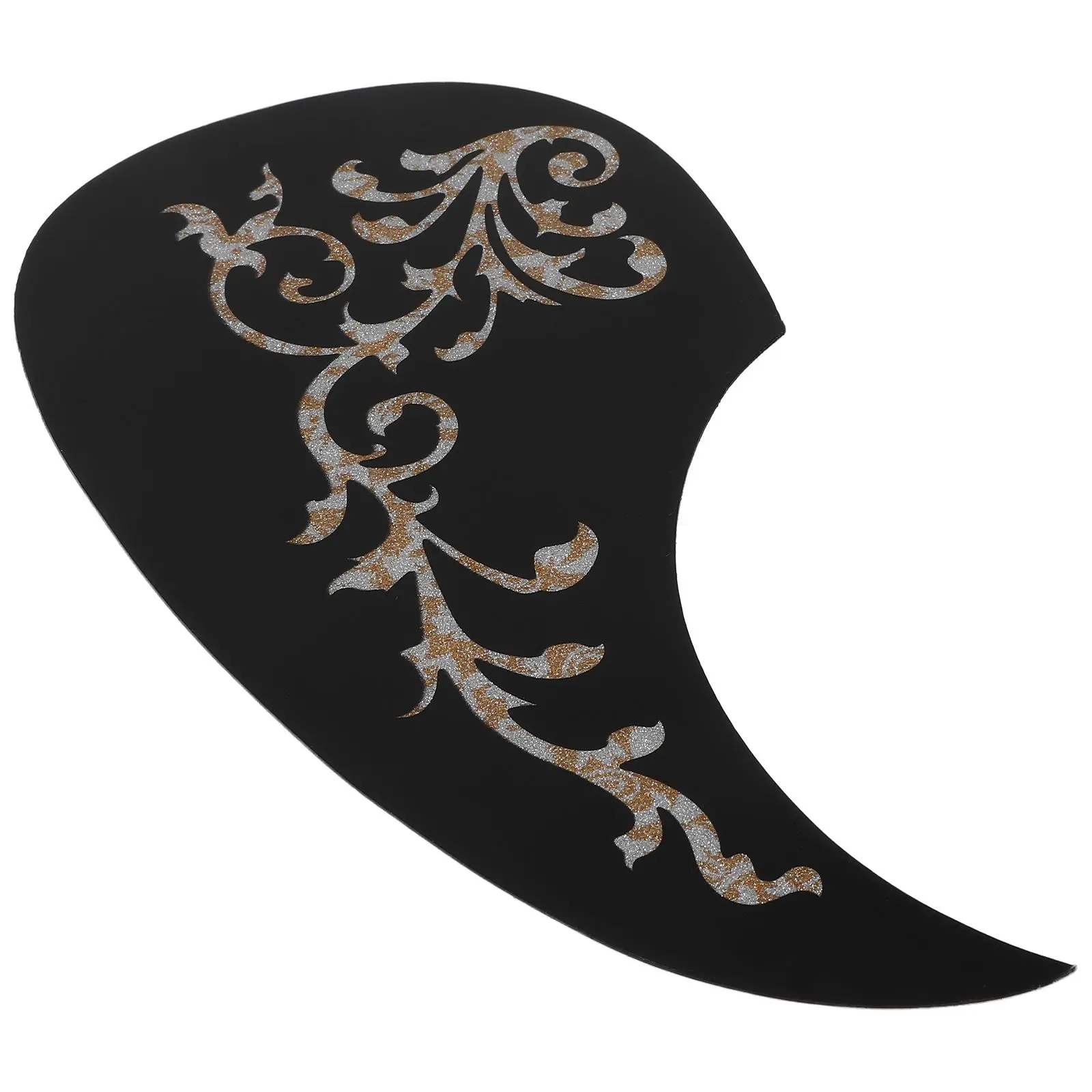 Black Comma Guitar Pickguard Anti scratch Self adhesive for Acoustic Guitar Decoration Protective Film Easy Install Guard Plate
Black Comma Guitar Pickguard Anti scratch Self adhesive for Acoustic Guitar Decoration Protective Film Easy Install Guard Plate