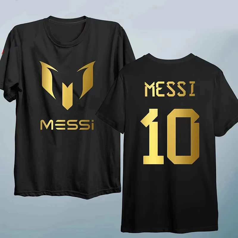 Messi short-sleeved T-shirt for men's summer Barcelona Paris pure cotton teenagers 2025 New men's and women's loose T-shirt top
Messi short-sleeved T-shirt for men's summer Barcelona Paris pure cotton teenagers 2025 New men's and women's loose T-shirt top
