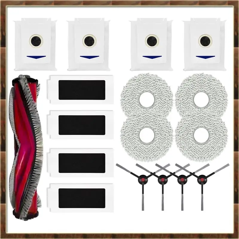 Новые аксессуары для Yeedi Pro+ / Ultra Plus: основная и боковые щетки, HEPA-фильтр, насадка для влажной уборки, мешок для сбора пыли
Новые аксессуары для Yeedi Pro+ / Ultra Plus: основная и боковые щетки, HEPA-фильтр, насадка для влажной уборки, мешок для сбора пыли