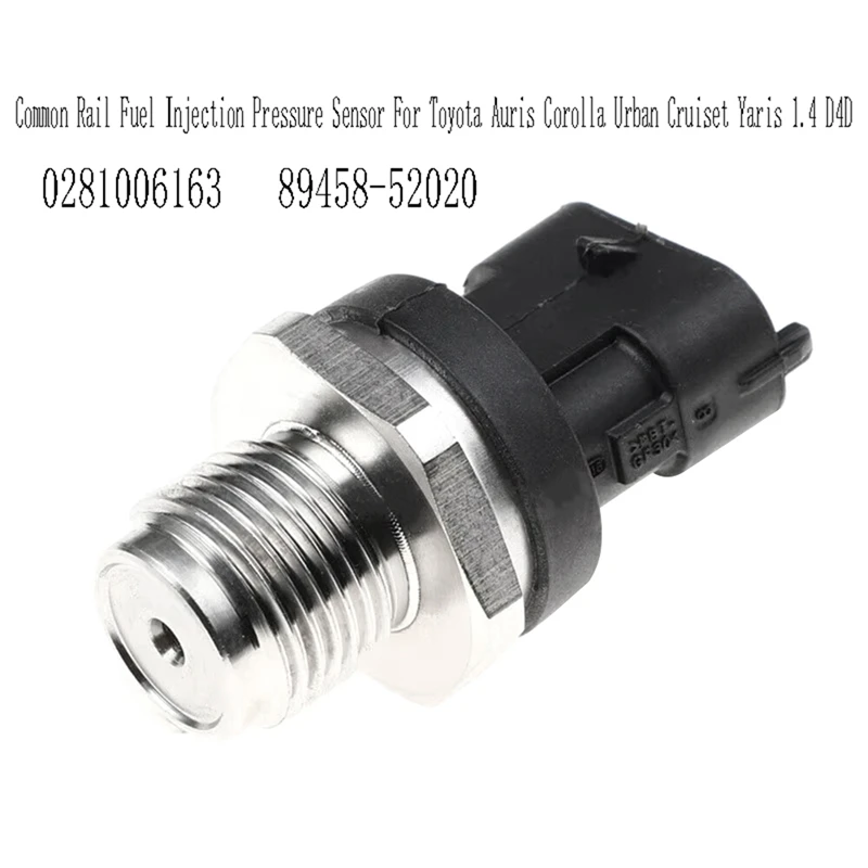 0281006163 Датчик давления впрыска топлива Common Rail для Toyota Auris Corolla Urban Cruiset Yaris 1.4 D4D 89458-52020
0281006163 Датчик давления впрыска топлива Common Rail для Toyota Auris Corolla Urban Cruiset Yaris 1.4 D4D 89458-52020