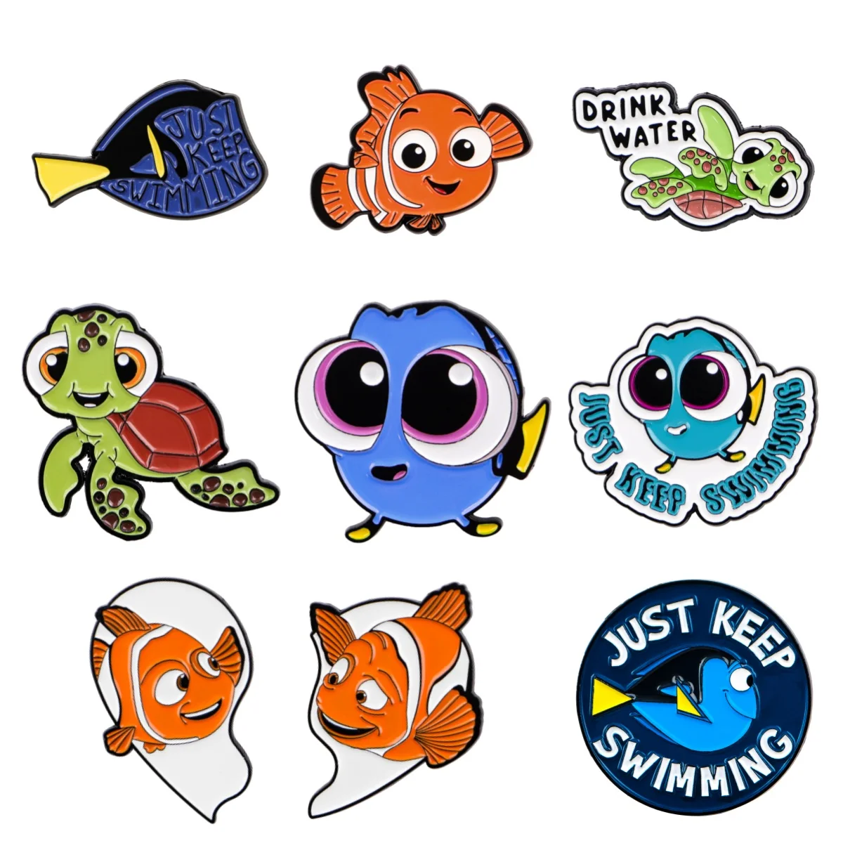 Turtle Enamel Pins Cartoon Fish Brooch Lapel Pin Badge on Backpack Clothing Men Women Fashion Jewelry Collection Gift
Turtle Enamel Pins Cartoon Fish Brooch Lapel Pin Badge on Backpack Clothing Men Women Fashion Jewelry Collection Gift