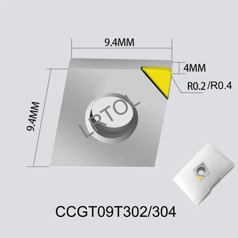 Твердосплавная вставка с ЧПУ MCD CCGT09T302 CCGT09T304, лезвие, однокристаллический токарный инструмент, алмазный резак для меди, алюминия 
Твердосплавная вставка с ЧПУ MCD CCGT09T302 CCGT09T304, лезвие, однокристаллический токарный инструмент, алмазный резак для меди, алюминия