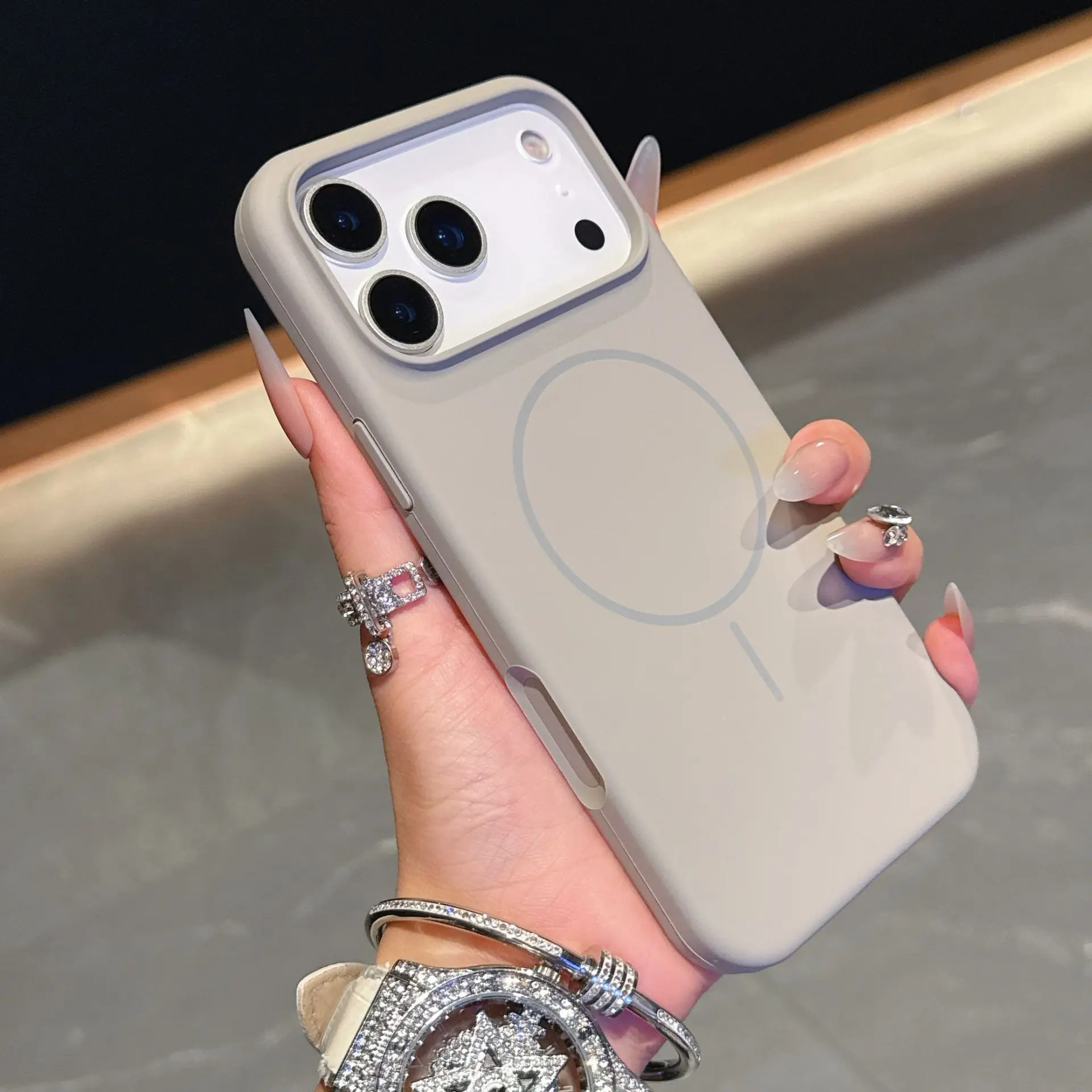 Luxury Liquid Silicone Phone Case For Magsafe For iPhone 17 16 15 14 13 12 Pro Max Cases Magnetic Wireless Charging Soft Cover 
Luxury Liquid Silicone Phone Case For Magsafe For iPhone 17 16 15 14 13 12 Pro Max Cases Magnetic Wireless Charging Soft Cover