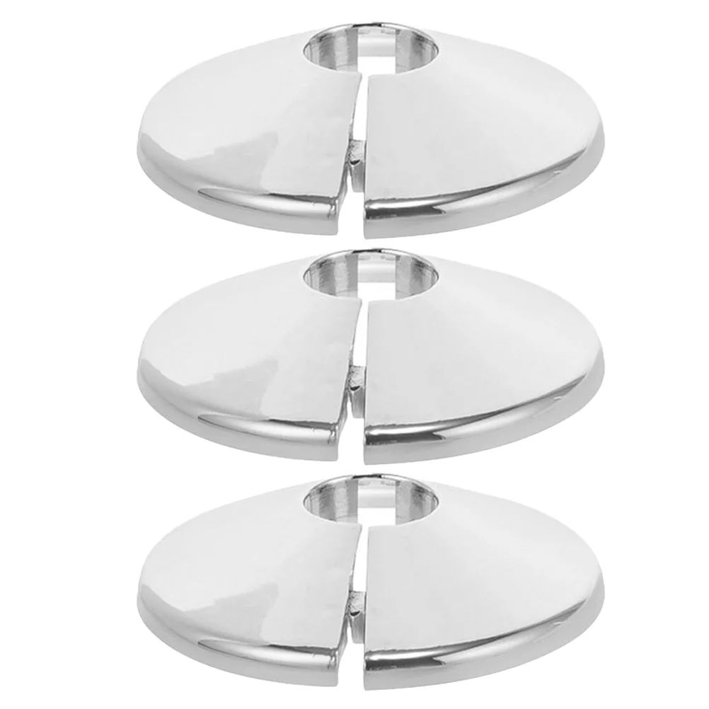 3 Pcs Pipe Cover Pipes Decorative Faucet Gas Flange Decoration Plate Radiator Cap Heating Small Water Pvc Silver Covers
3 Pcs Pipe Cover Pipes Decorative Faucet Gas Flange Decoration Plate Radiator Cap Heating Small Water Pvc Silver Covers