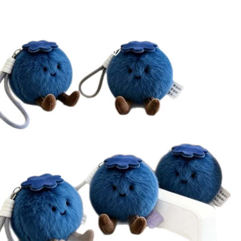 Cute and Cute Fruit Small Pendant Plush Toy Doll Blueberry Bag Pendant Keychain Cloth Doll Doll
Cute and Cute Fruit Small Pendant Plush Toy Doll Blueberry Bag Pendant Keychain Cloth Doll Doll