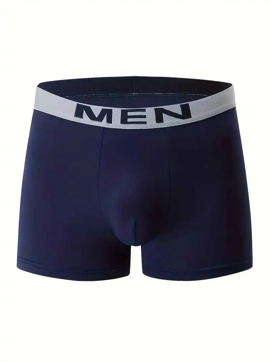 Mens Soft Stretch Boxer Shorts With MEN Waistband Polyester Blend Breathable Comfortable
Mens Soft Stretch Boxer Shorts With MEN Waistband Polyester Blend Breathable Comfortable