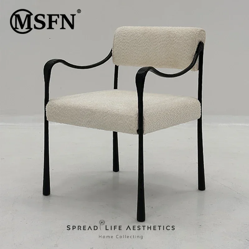Retro Iron Copper Dining Chair for Model Room, Villa & Private Restaurant
Retro Iron Copper Dining Chair for Model Room, Villa & Private Restaurant