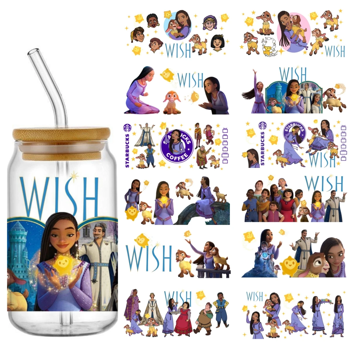 2025 Miniso cartoon pattern 16OZ UV DTF Cup Wrap Transfers Stickers Custom Labels DIY Waterproof Logo For Libbey Glass Can
2025 Miniso cartoon pattern 16OZ UV DTF Cup Wrap Transfers Stickers Custom Labels DIY Waterproof Logo For Libbey Glass Can