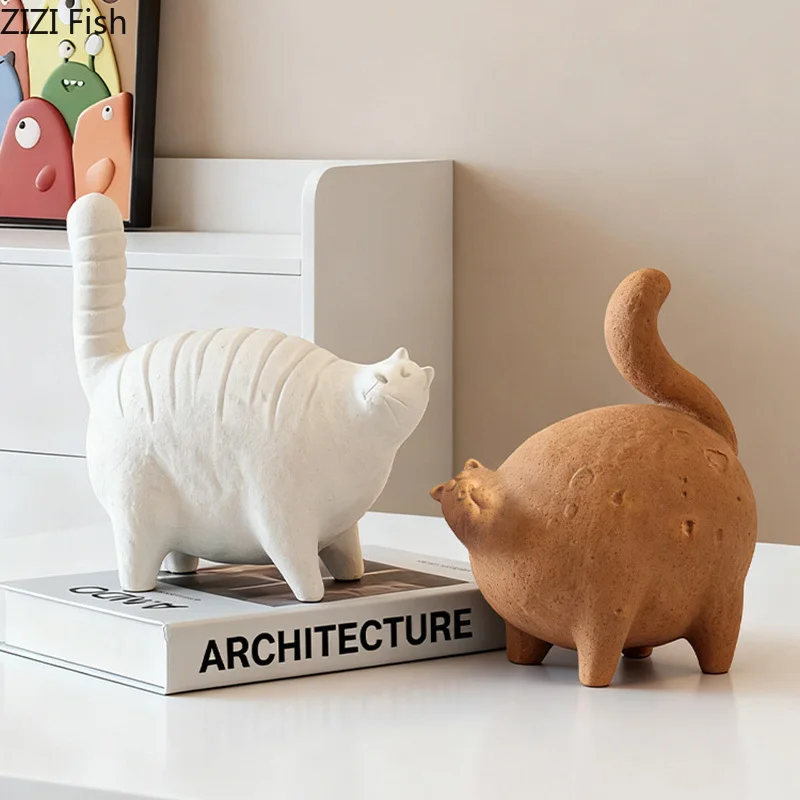 Creative Couple Cats Ceramic Statue Desk Decoration Ornaments Modern Abstract Kitten Animal Sculpture Room Aesthetic Decor
Creative Couple Cats Ceramic Statue Desk Decoration Ornaments Modern Abstract Kitten Animal Sculpture Room Aesthetic Decor