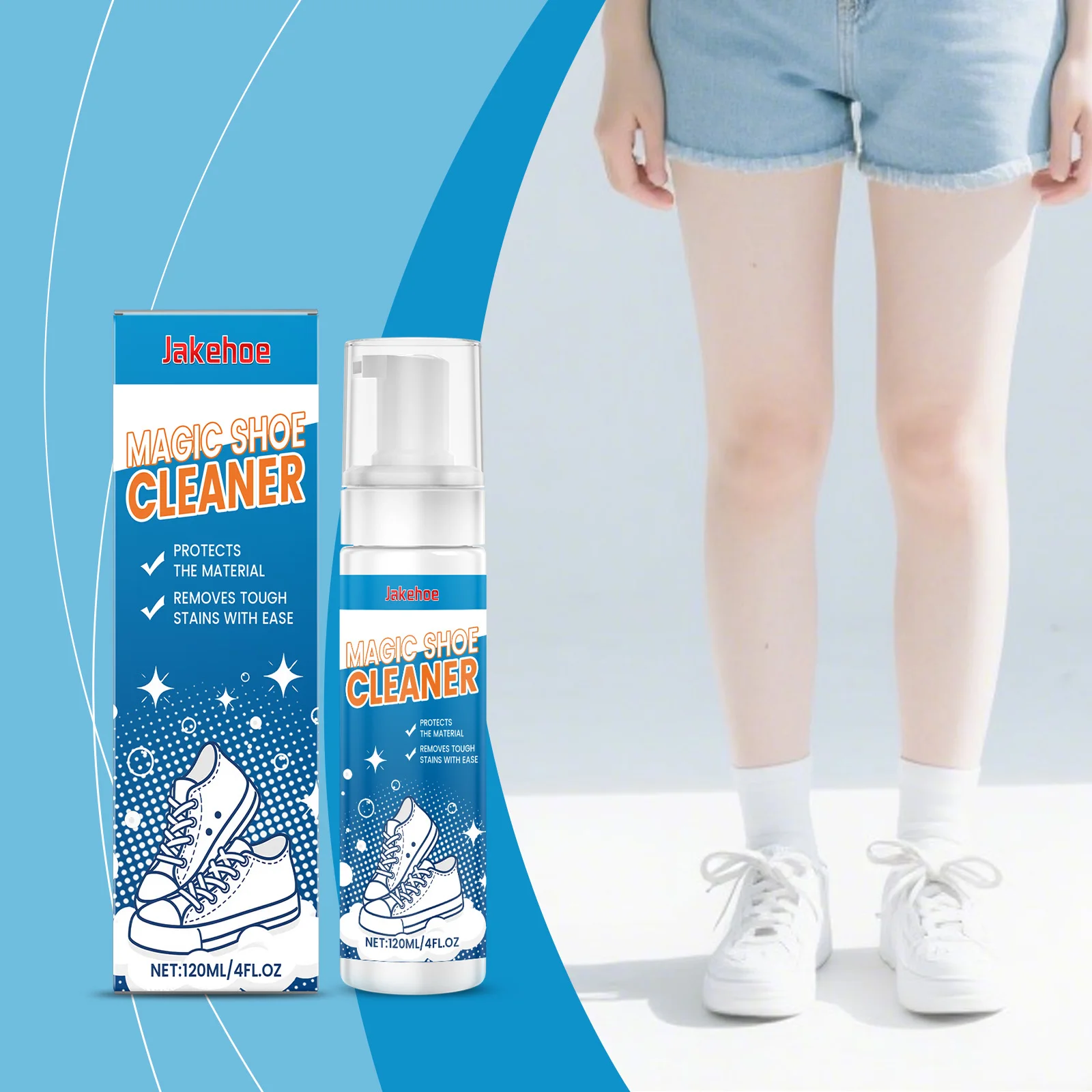 Shoe Cleaner White Shoe Dry Cleaner Reduces Yellowing Removes Stains Anti-Oxidation Cleans Surfaces Portable Cleaning Solution
Shoe Cleaner White Shoe Dry Cleaner Reduces Yellowing Removes Stains Anti-Oxidation Cleans Surfaces Portable Cleaning Solution