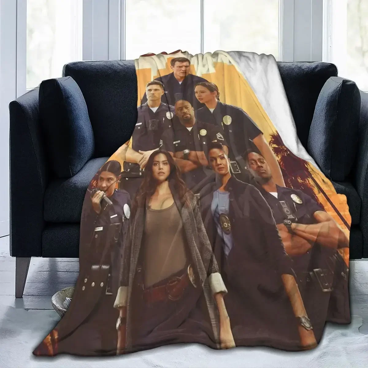 Throw Blanket The Rookie Micro Fleece Blanket Four Sizes Cute Comfortable For Camping Nice Gift
Throw Blanket The Rookie Micro Fleece Blanket Four Sizes Cute Comfortable For Camping Nice Gift