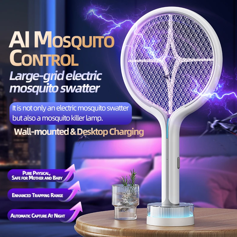 Multi Functional AI Bug Zapper Usb Rechargeable Mosquito Killer 2 In 1 Electric Mosquito Swatter Pest Control Supplies NEW 2026
Multi Functional AI Bug Zapper Usb Rechargeable Mosquito Killer 2 In 1 Electric Mosquito Swatter Pest Control Supplies NEW 2026