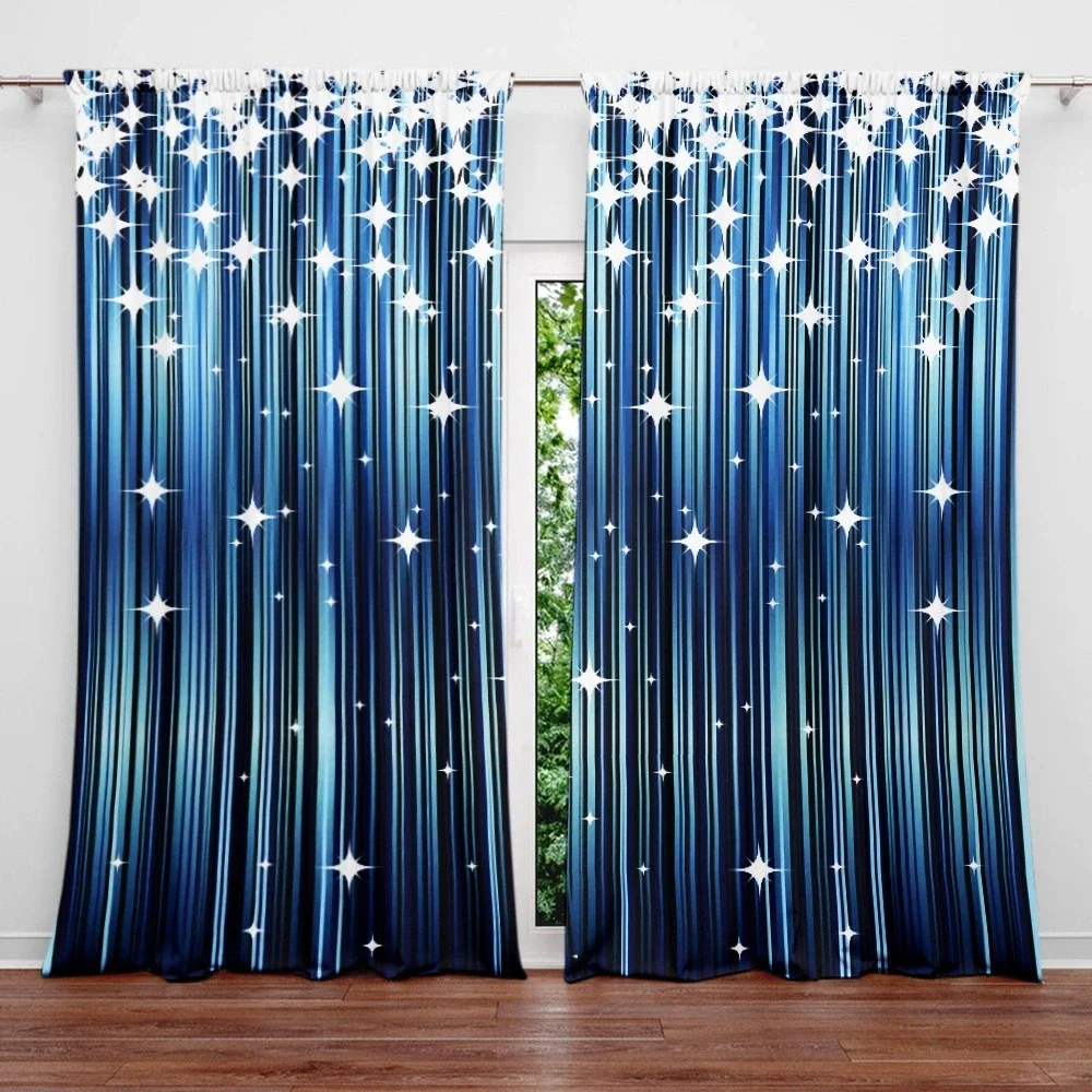 Блестящая градиентная синяя занавеска с принтом для домашнего декора - карман стержневым карманом для обработки окон для спальни, кухни, гостиной
Блестящая градиентная синяя занавеска с принтом для домашнего декора - карман стержневым карманом для обработки окон для спальни, кухни, гостиной