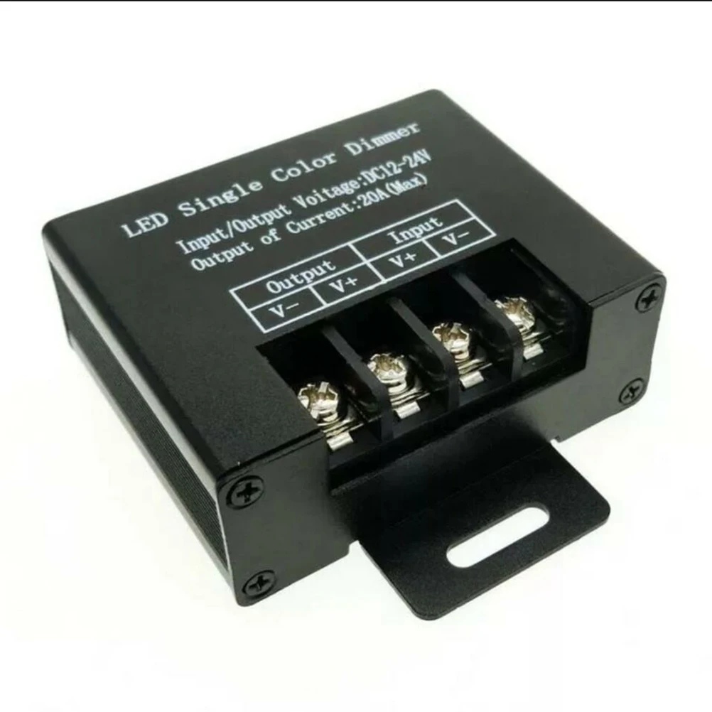 DC 12-24V 30A LED Single Color Remote Control Strip Controller for 5050 3528 5630 3014 PWM No Flickering Solar Panel
DC 12-24V 30A LED Single Color Remote Control Strip Controller for 5050 3528 5630 3014 PWM No Flickering Solar Panel