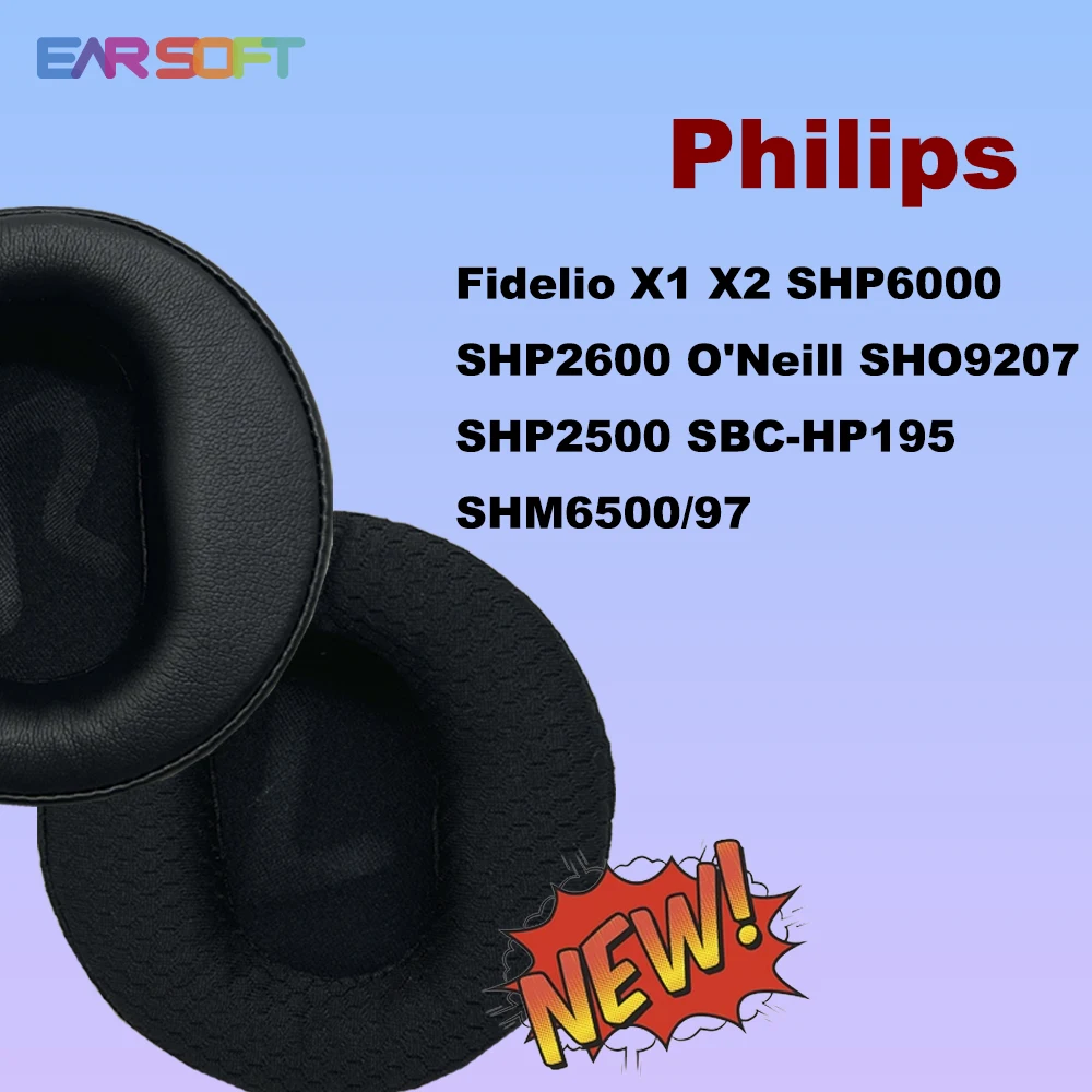 Earsoft Replacement Ear Pads for Philips Fidelio X1 X2 SHP6000 SHP2600 O'Neill SHO9207 SHP2500 SBC-HP195 SHM6500/97 Headphones
Earsoft Replacement Ear Pads for Philips Fidelio X1 X2 SHP6000 SHP2600 O'Neill SHO9207 SHP2500 SBC-HP195 SHM6500/97 Headphones