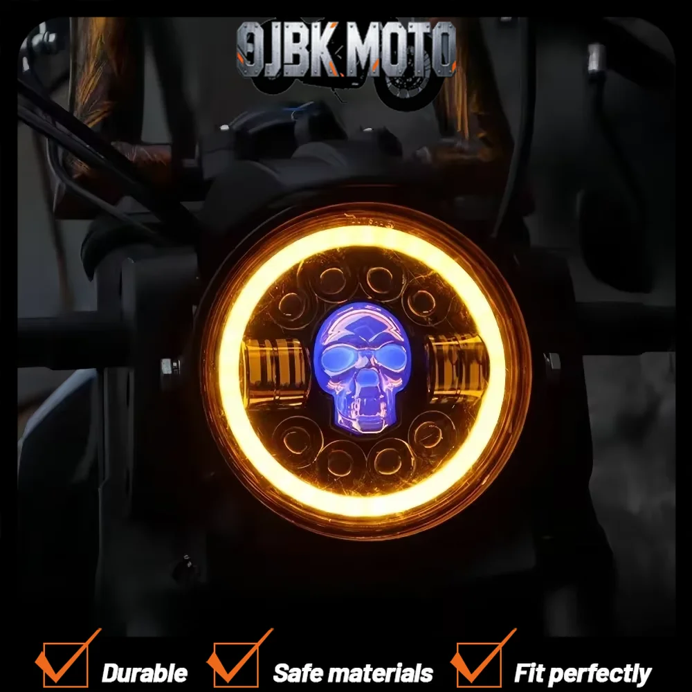 For nondestructive installation of Qianjiang Flash 600 SRV 600V modified headlight SRV 600V retro round lamp LDE super brigh
For nondestructive installation of Qianjiang Flash 600 SRV 600V modified headlight SRV 600V retro round lamp LDE super brigh
