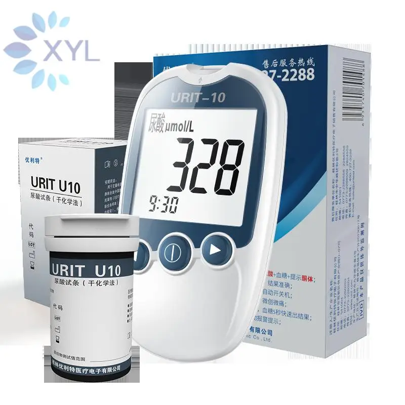 Uritu 2ln1 U10 Uric Acid Tester Uric Acid Test Strips Home Precision Testing Instrument 10/25test Strips
Uritu 2ln1 U10 Uric Acid Tester Uric Acid Test Strips Home Precision Testing Instrument 10/25test Strips