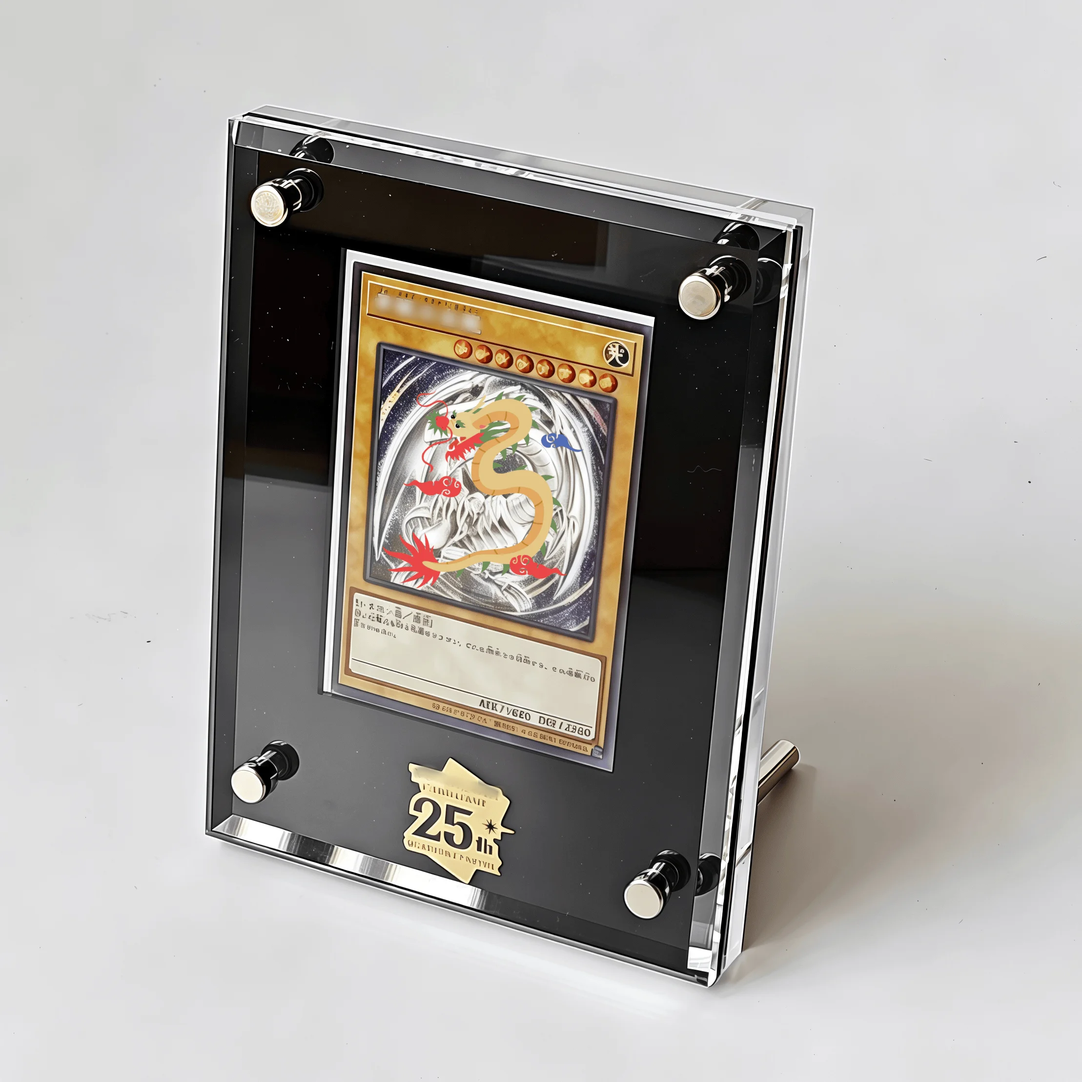 25th Anniversary Yu Gi Oh Blue-Eyes White Dragon Dark Magician Card Brick Collection Commemorative Card Display Stand No Card
25th Anniversary Yu Gi Oh Blue-Eyes White Dragon Dark Magician Card Brick Collection Commemorative Card Display Stand No Card