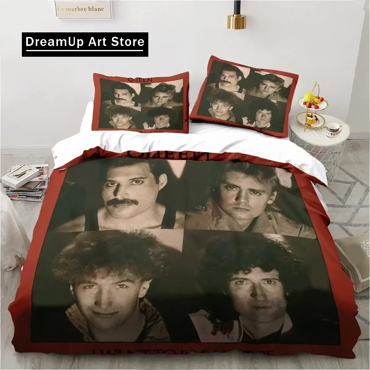3D принт, модный комплект постельного белья с альбомом Queen Rock Band для мальчиков и девочек, полный размер, пододеяльник, наволочка, кровать для взрослых, спальня
3D принт, модный комплект постельного белья с альбомом Queen Rock Band для мальчиков и девочек, полный размер, пододеяльник, наволочка, кровать для взрослых, спальня