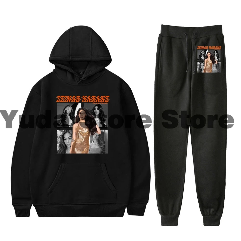 Zeinab Harake Hoodies Pants Sets Merch For Men/Women Sweatshirt Pants Two Piece Set Cosplay Hooded Streetwear Style4
Zeinab Harake Hoodies Pants Sets Merch For Men/Women Sweatshirt Pants Two Piece Set Cosplay Hooded Streetwear Style4